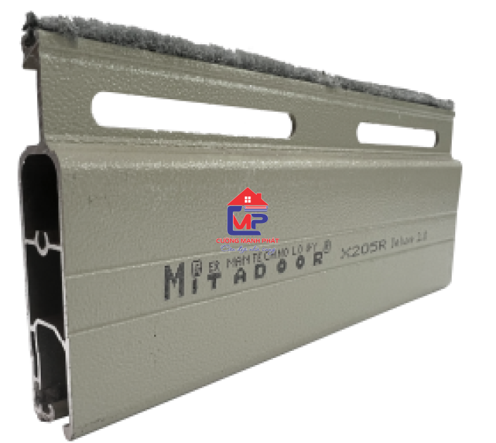 CỬA CUỐN NHÔM MITADOOR GIẢM TIẾNG ỒN X205R