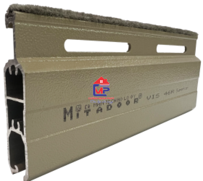 CỬA CUỐN NHÔM MITADOOR KHE THOÁNG VIS 46R